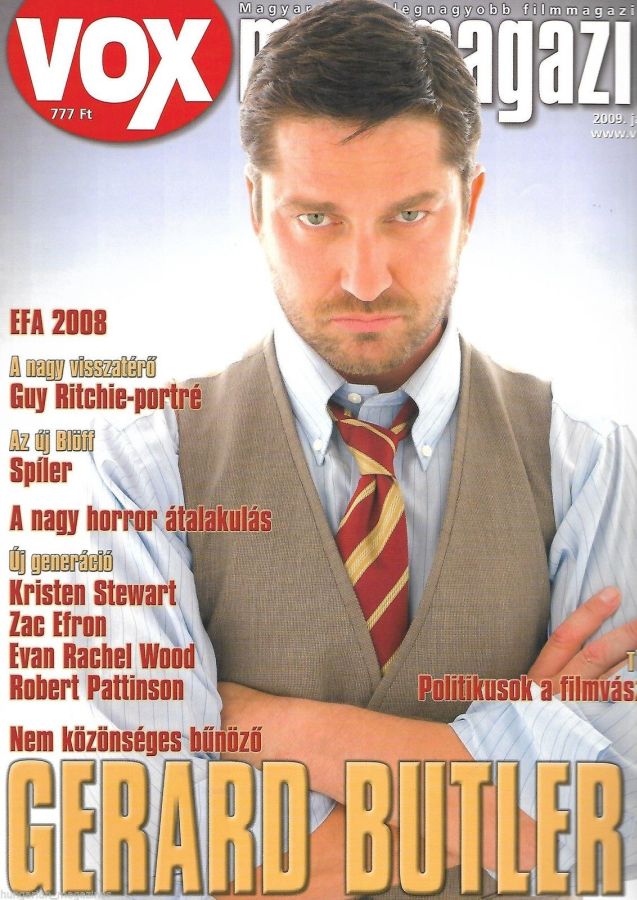VOX (HU) magazine side cover Issue 141 January 2009