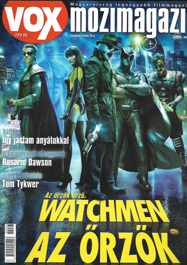 VOX (HU) magazine side cover Issue 143 March 2009