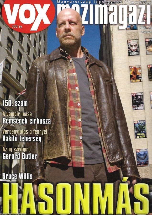 VOX (HU) magazine side cover Issue 150 October 2009