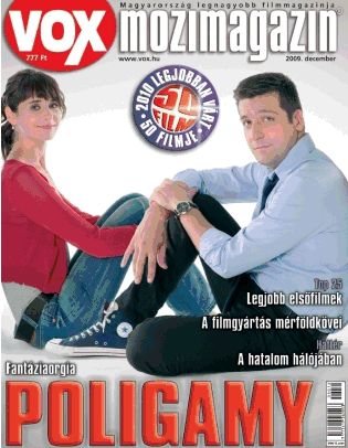 VOX (HU) magazine side cover Issue 152 December 2009
