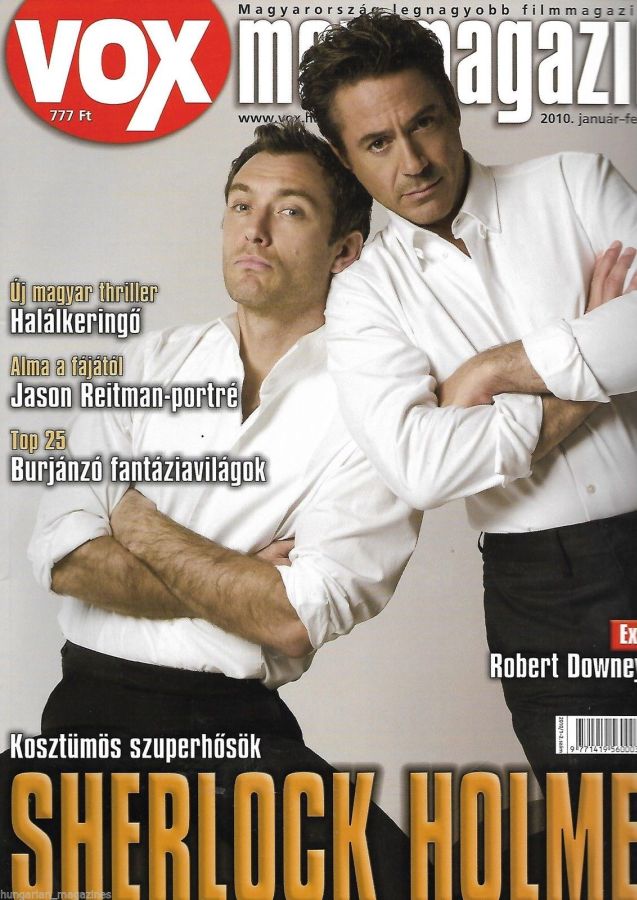 VOX (HU) magazine side cover Issue 153/4 January/February 2010