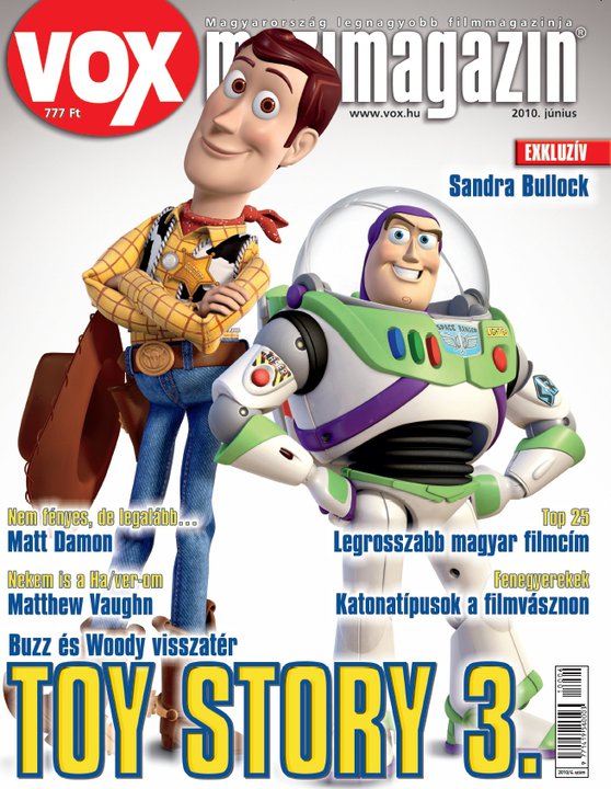 VOX (HU) magazine side cover Issue 158 June 2010