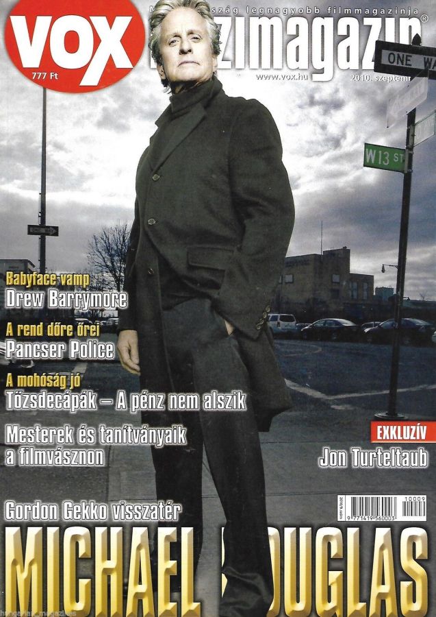 VOX (HU) magazine side cover Issue 161 September 2010