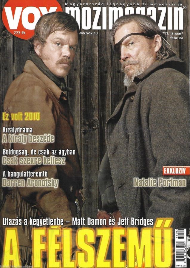 VOX (HU) magazine side cover Issue 165/6 January/February 2011