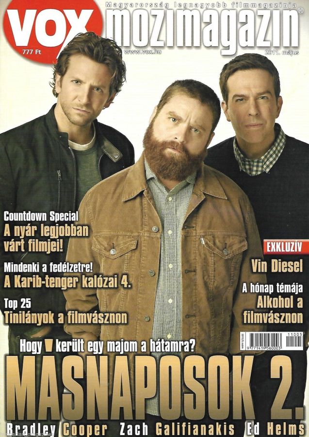 VOX (HU) magazine side cover Issue 169 May 2011