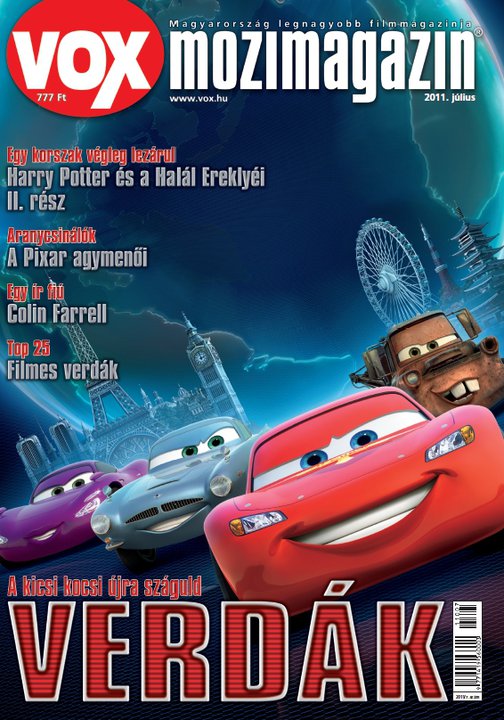 VOX (HU) magazine side cover Issue 171 July 2011