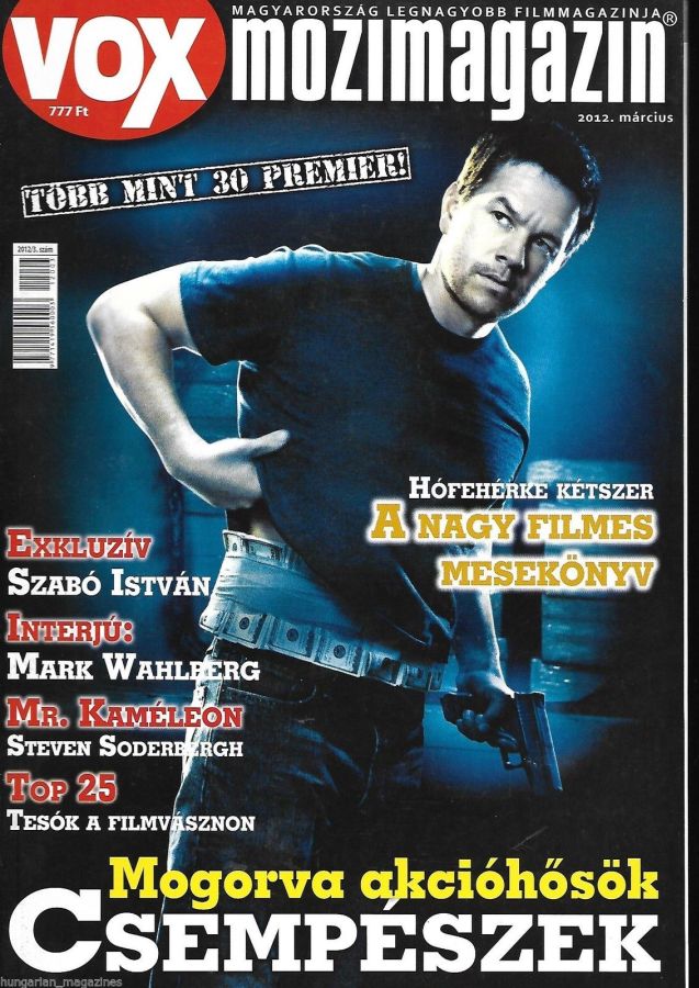 VOX (HU) magazine side cover Issue 179 March 2012