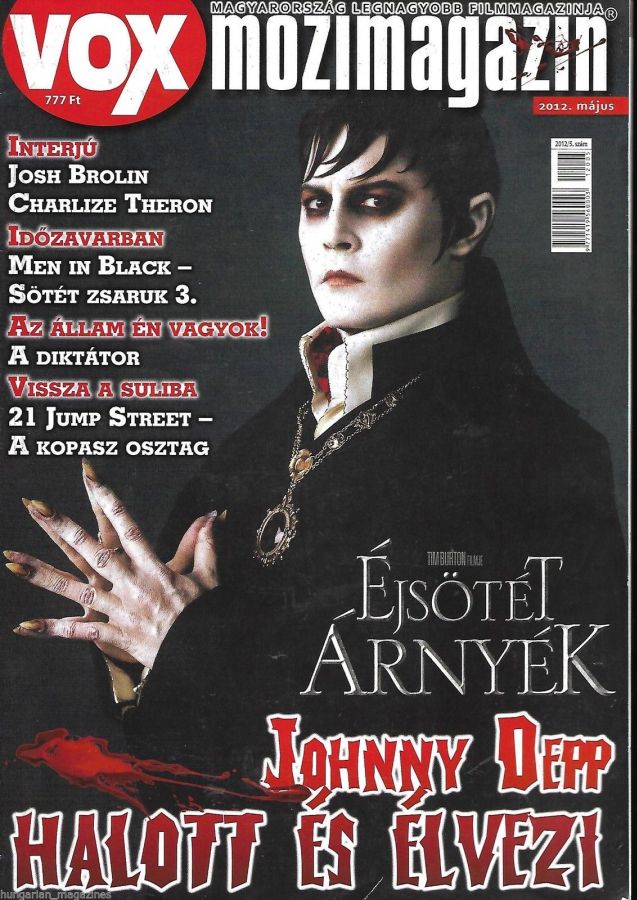 VOX (HU) magazine side cover Issue 181 May 2012