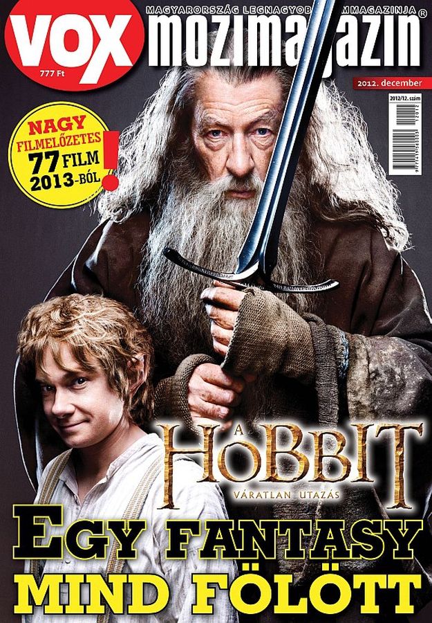 VOX (HU) magazine side cover Issue 188 December 2012