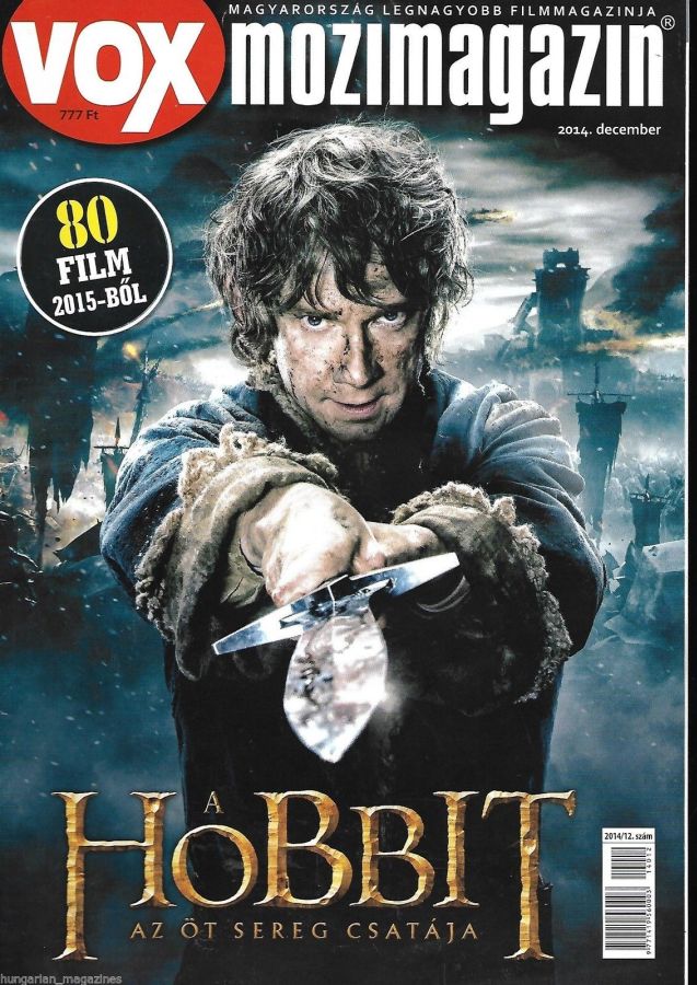 VOX (HU) magazine side cover Issue 212 December 2014