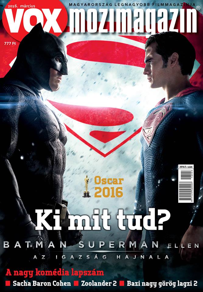 VOX (HU) magazine side cover Issue 227 March 2016