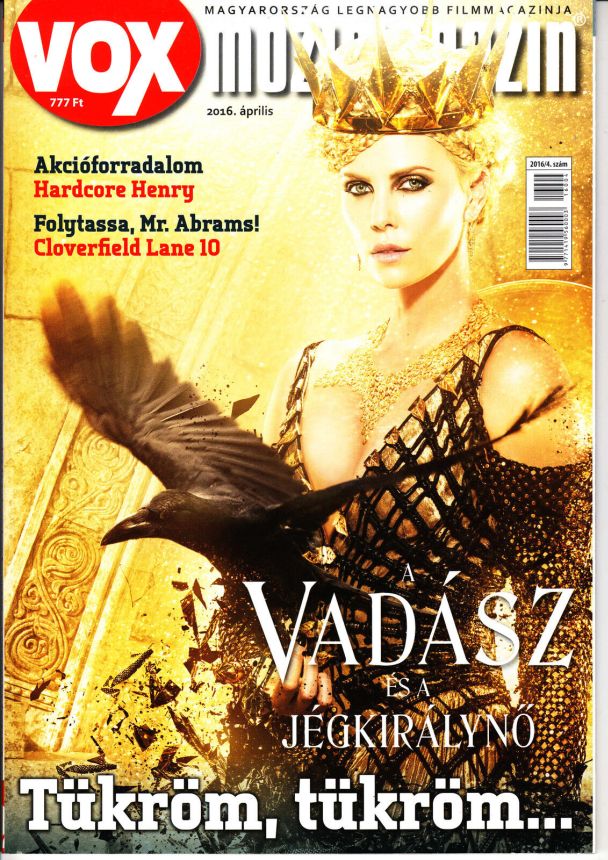 VOX (HU) magazine side cover Issue 228 April 2016