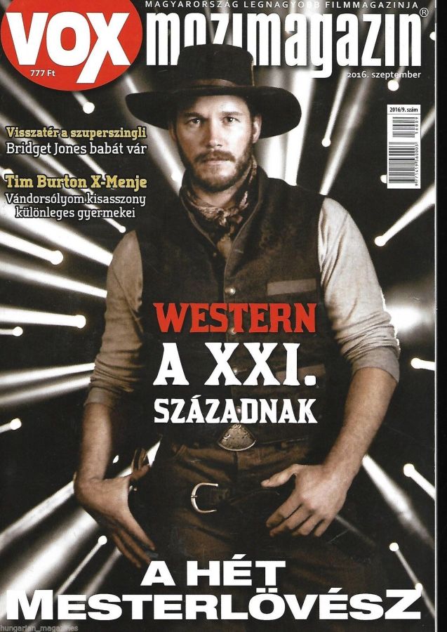 VOX (HU) magazine side cover Issue 233 September 2016