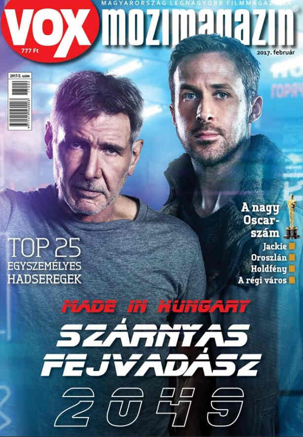 VOX (HU) magazine side cover Issue 238 February 2017