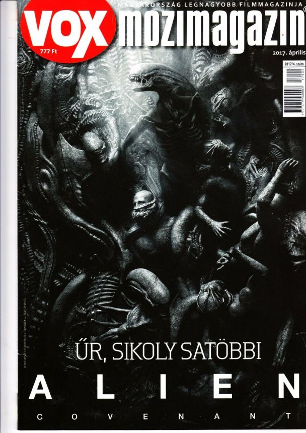 VOX (HU) magazine side cover Issue 240 April 2017