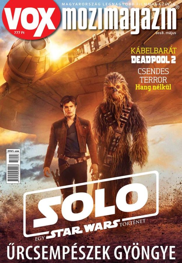 VOX (HU) magazine side cover Issue 253  May 2018
