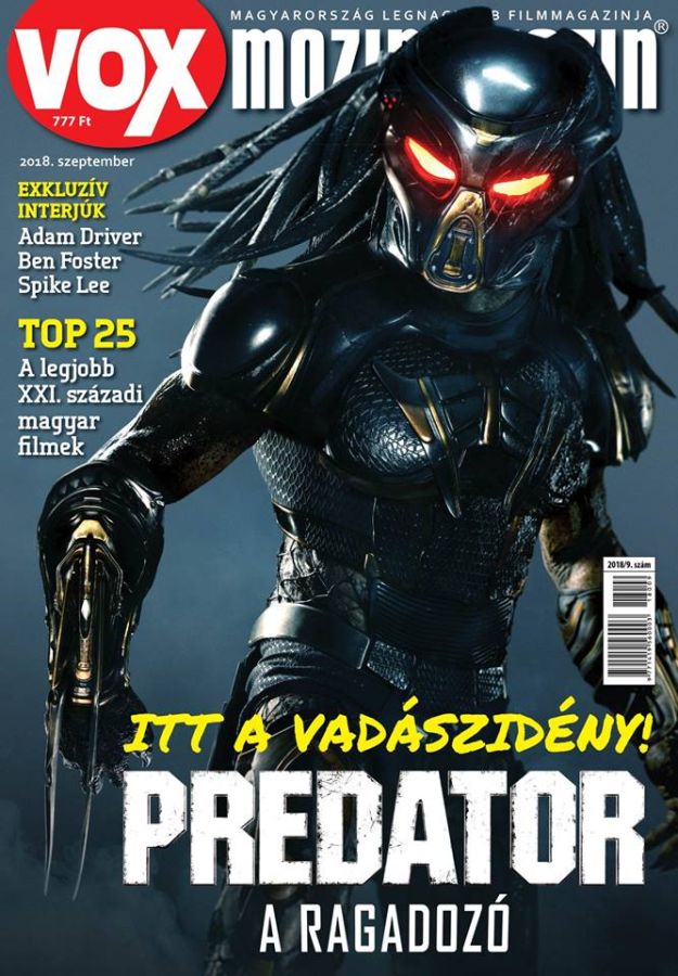 VOX (HU) magazine side cover Issue 257  September 2018