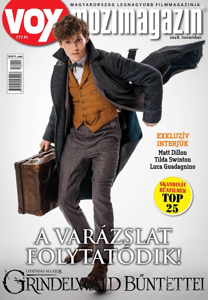 VOX (HU) magazine side cover Issue 259  November 2018