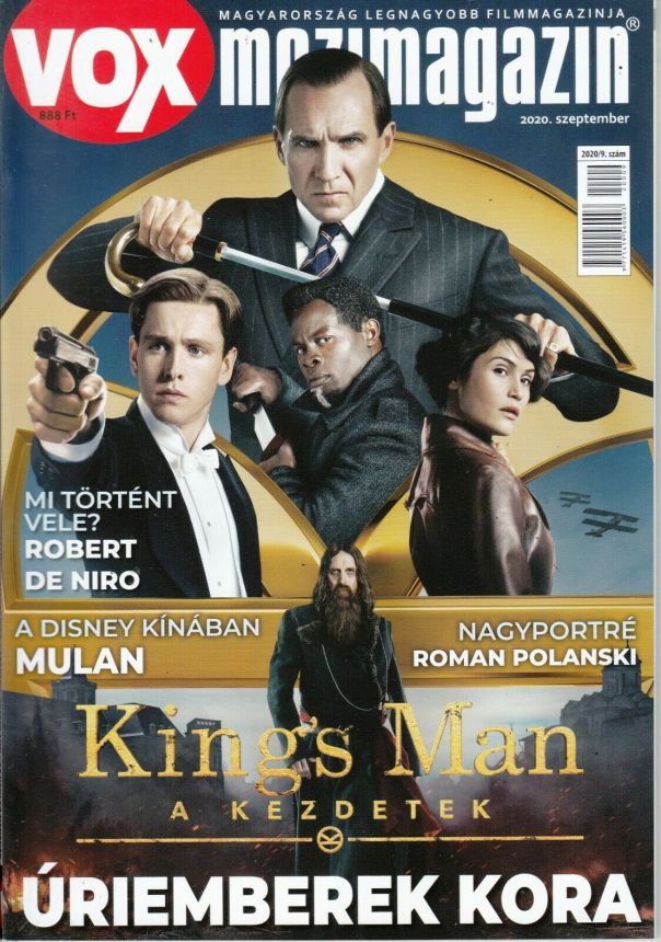 VOX (HU) magazine side cover Issue 281  September 2020