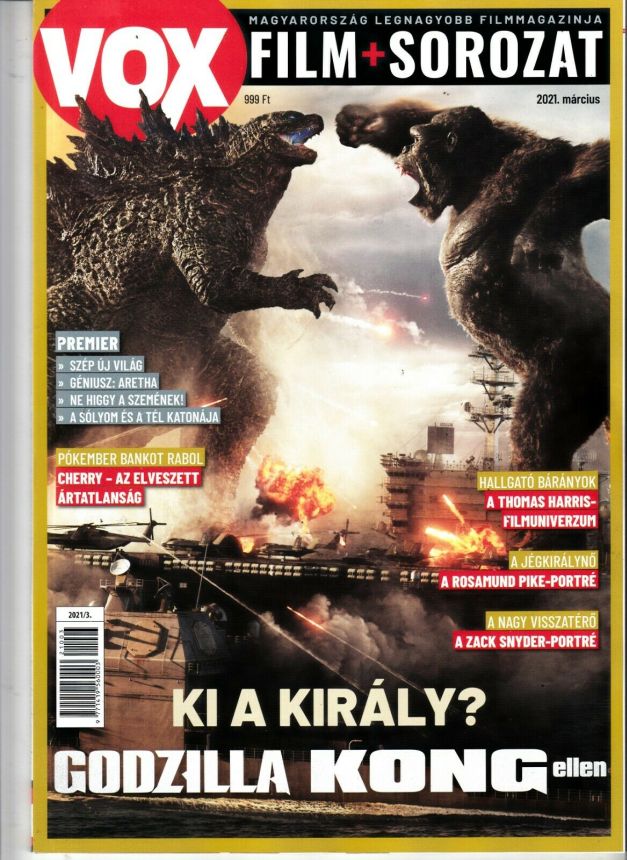 VOX (HU) magazine side cover Issue 287  March 2021