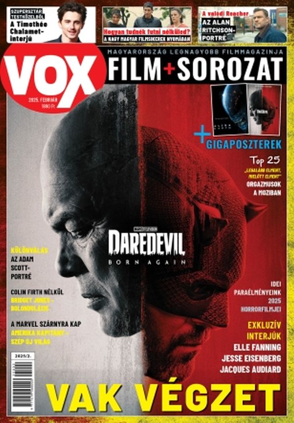 VOX (HU) magazine side cover Issue 334  February 2025
