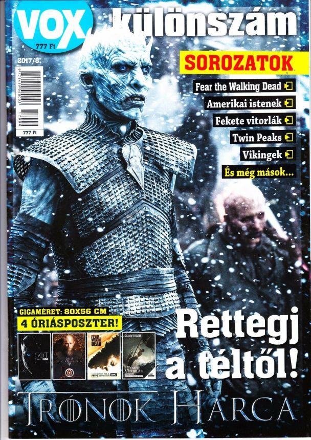 VOX (HU) magazine side cover Issue 244 August 2017
