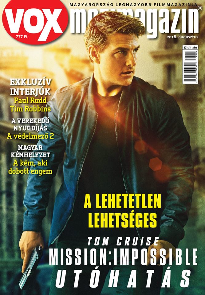 VOX (HU) magazine side cover Issue 256  August 2018