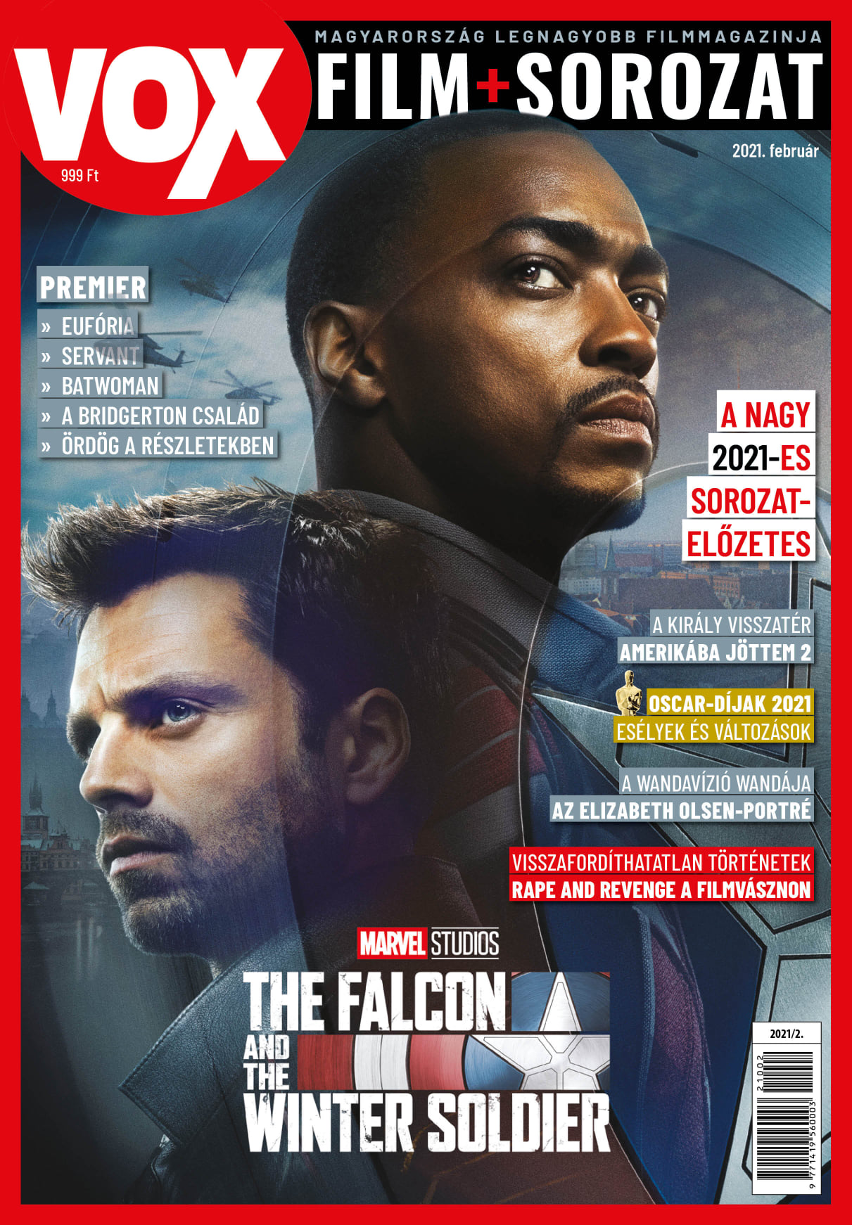 VOX (HU) magazine side cover Issue 286  February 2021