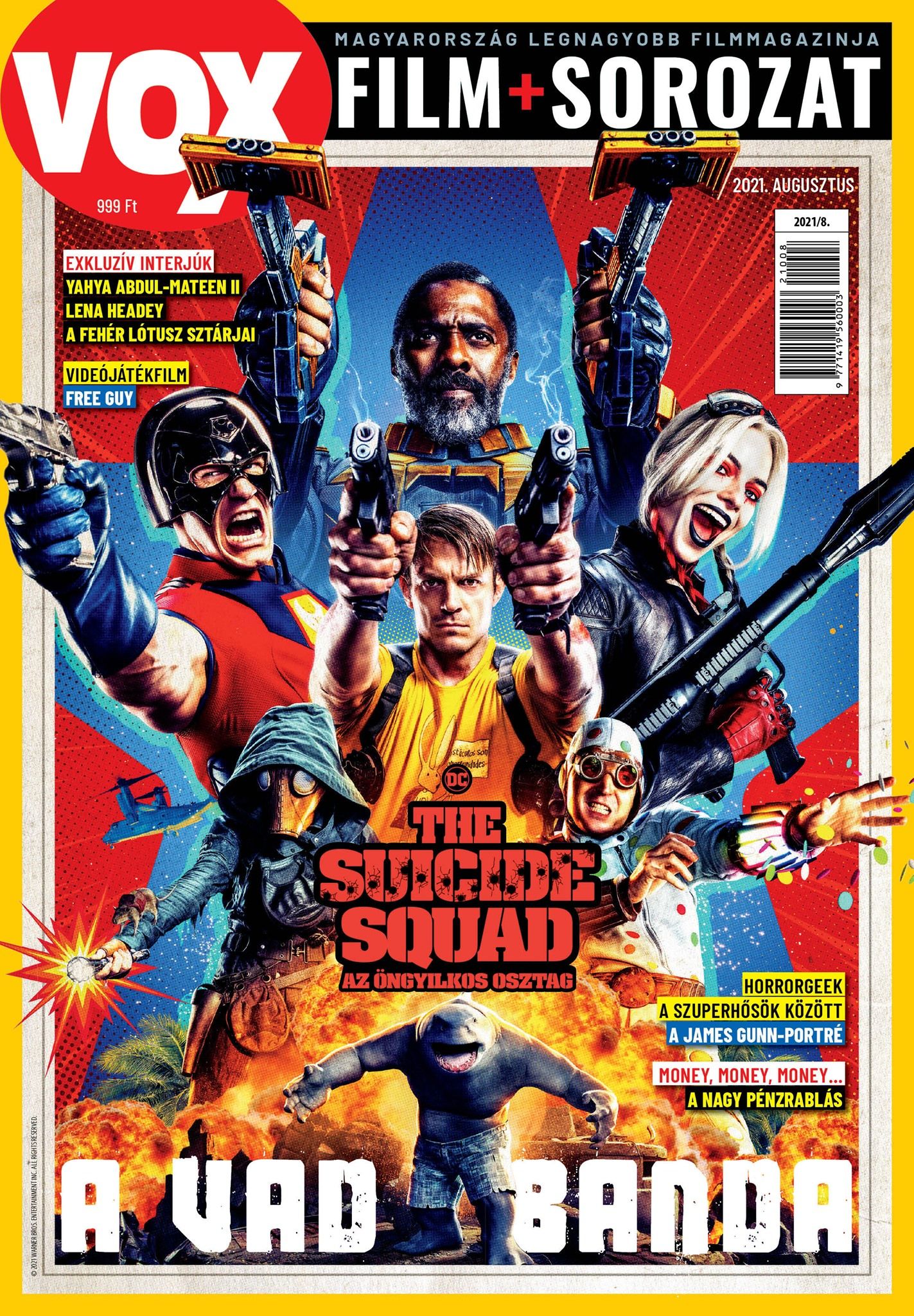 VOX (HU) magazine side cover Issue 292  August 2021