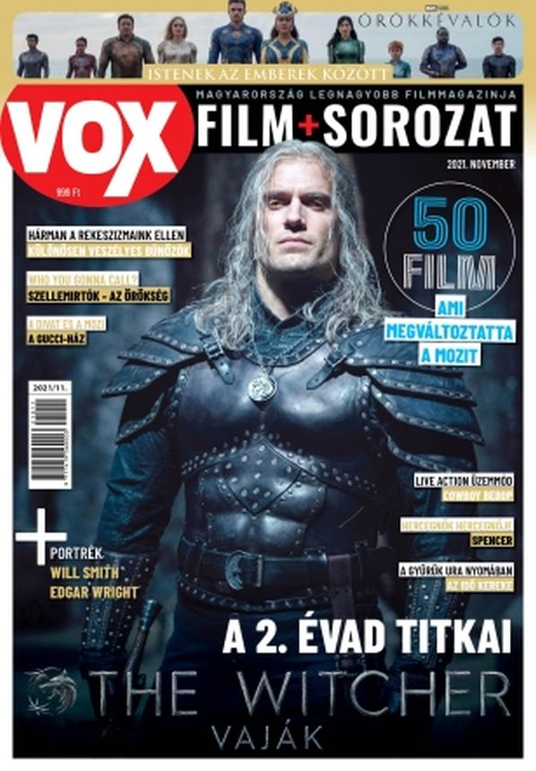 VOX (HU) magazine side cover Issue 295  November 2021