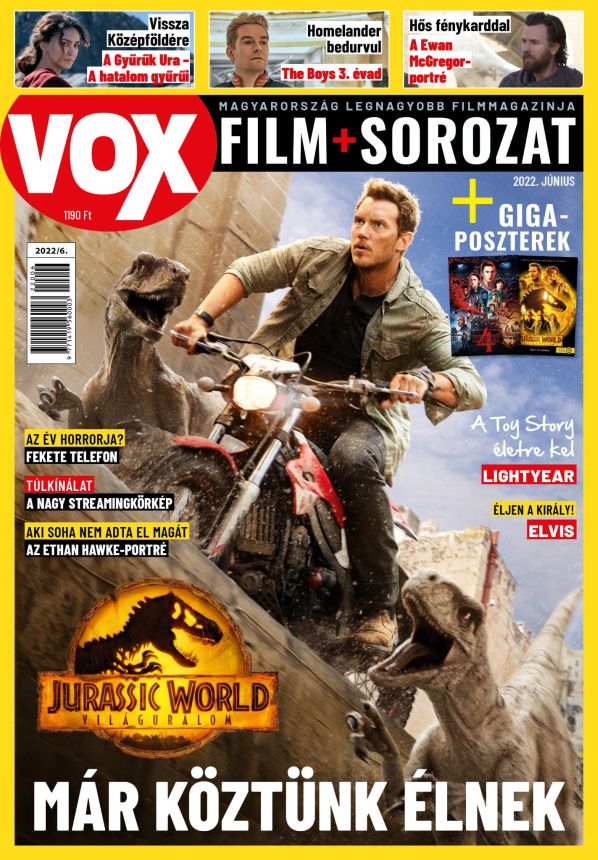VOX (HU) magazine side cover Issue 302  June 2022