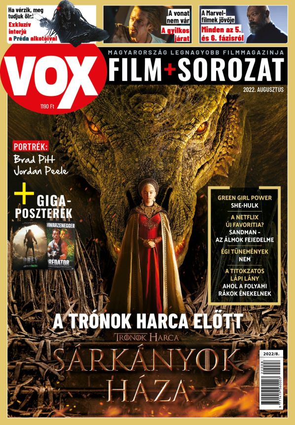 VOX (HU) magazine side cover Issue 304  August 2022
