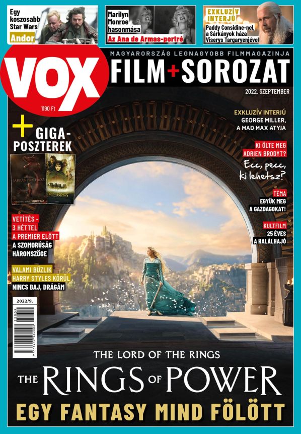 VOX (HU) magazine side cover Issue 305  September 2022