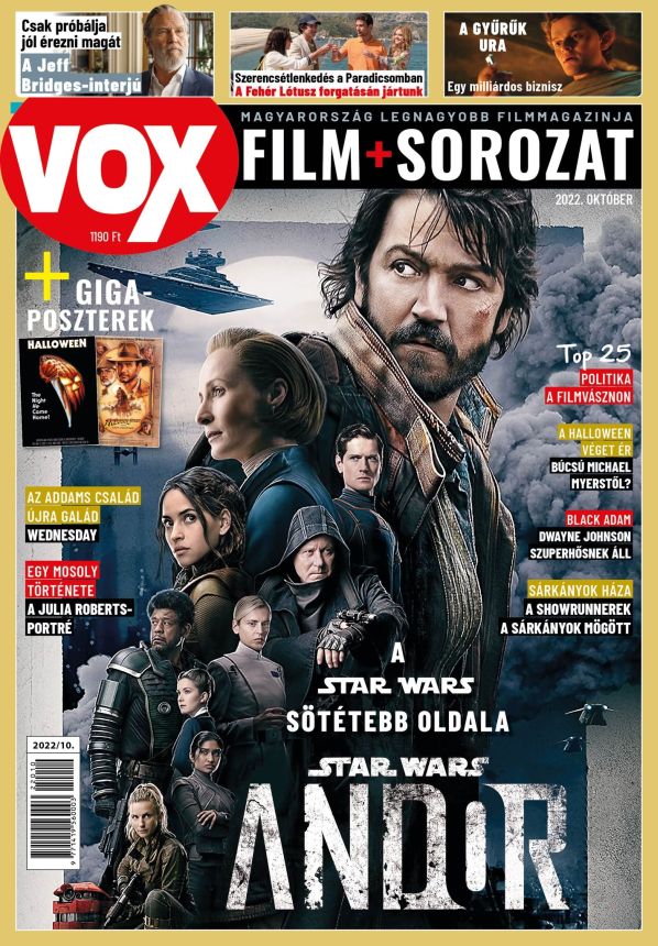 VOX (HU) magazine side cover Issue 306  October 2022
