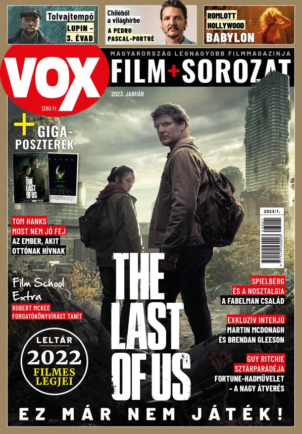 VOX (HU) magazine side cover Issue 309  January 2023
