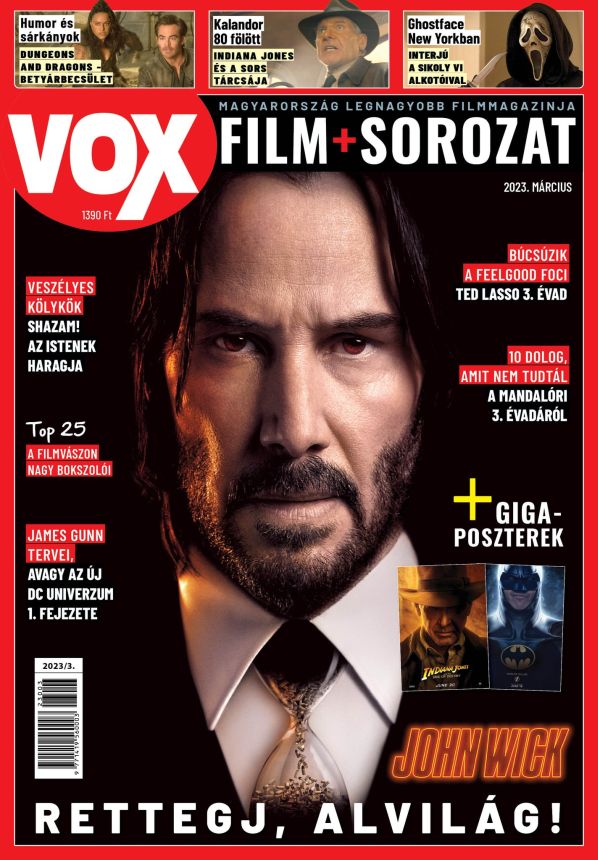 VOX (HU) magazine side cover Issue 311  March 2023