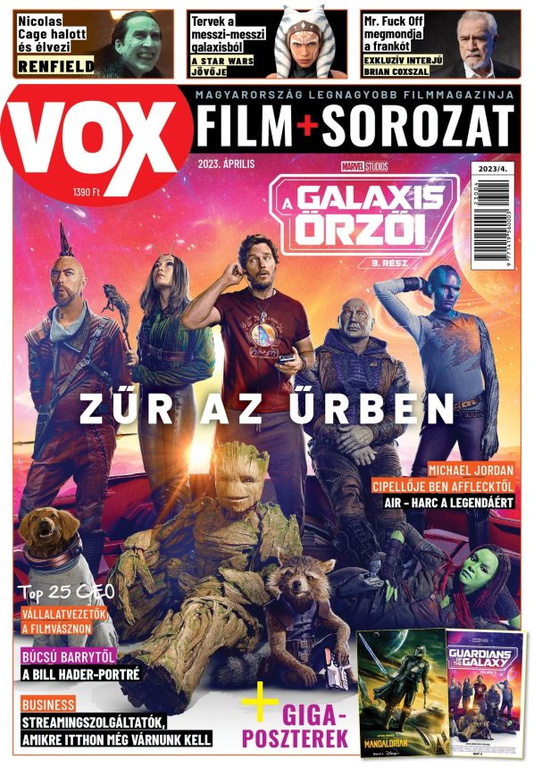 VOX (HU) magazine side cover Issue 312  April 2023