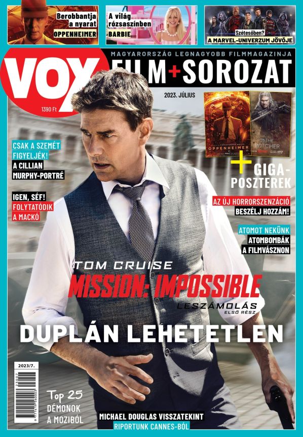 VOX (HU) magazine side cover Issue 315  July 2023