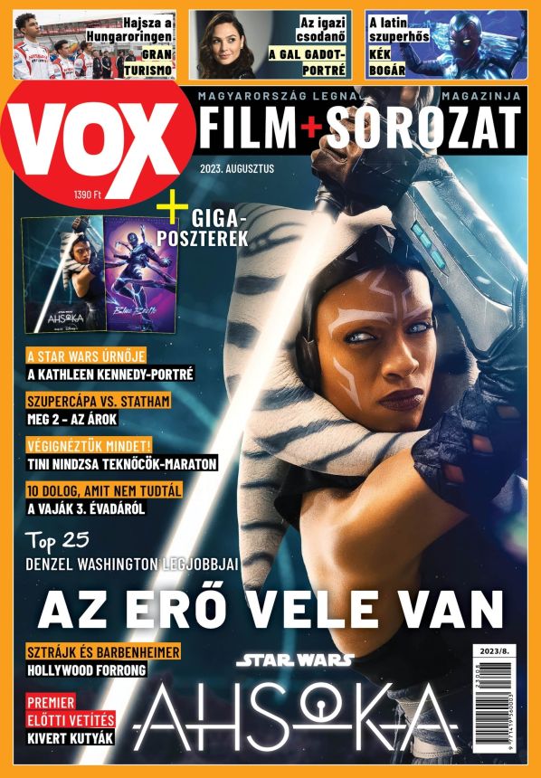 VOX (HU) magazine side cover Issue 316  August 2023