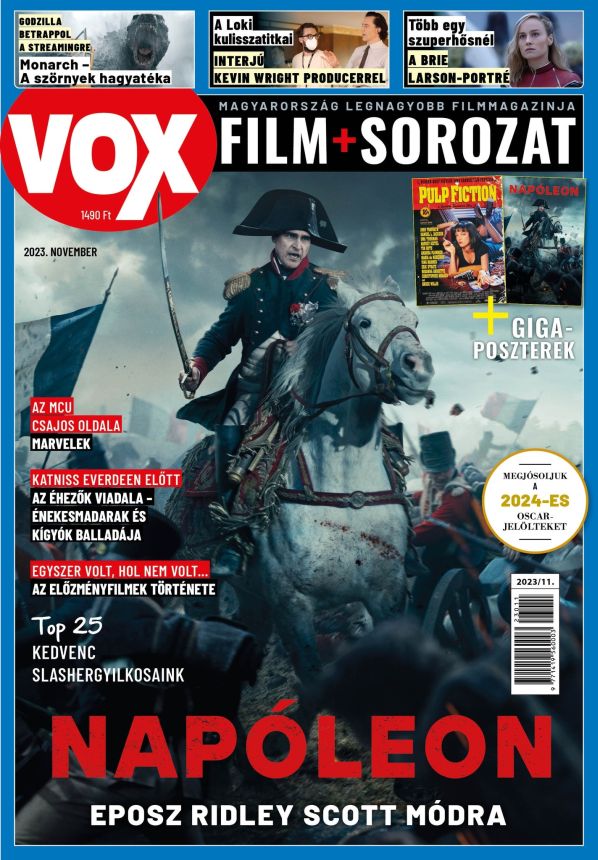 VOX (HU) magazine side cover Issue 319  November 2023