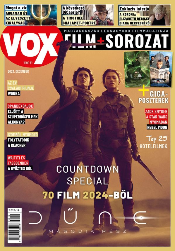 VOX (HU) magazine side cover Issue 320  December 2023
