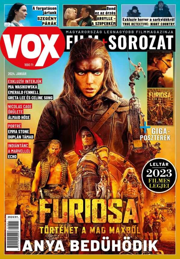 VOX (HU) magazine side cover Issue 321  January 2024