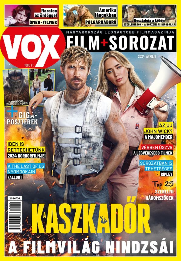 VOX (HU) magazine side cover Issue 324  April 2024