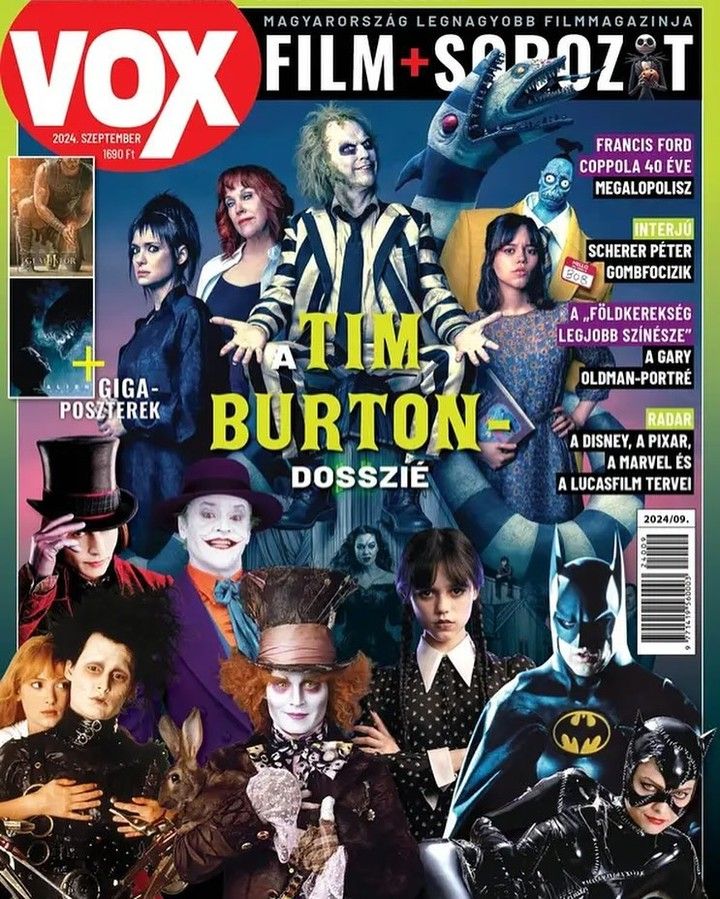 VOX (HU) magazine side cover Issue 329  September 2024