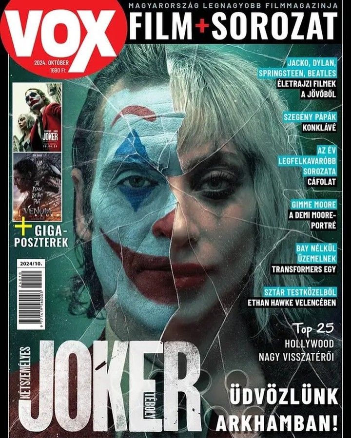 VOX (HU) magazine side cover Issue 330  October 2024