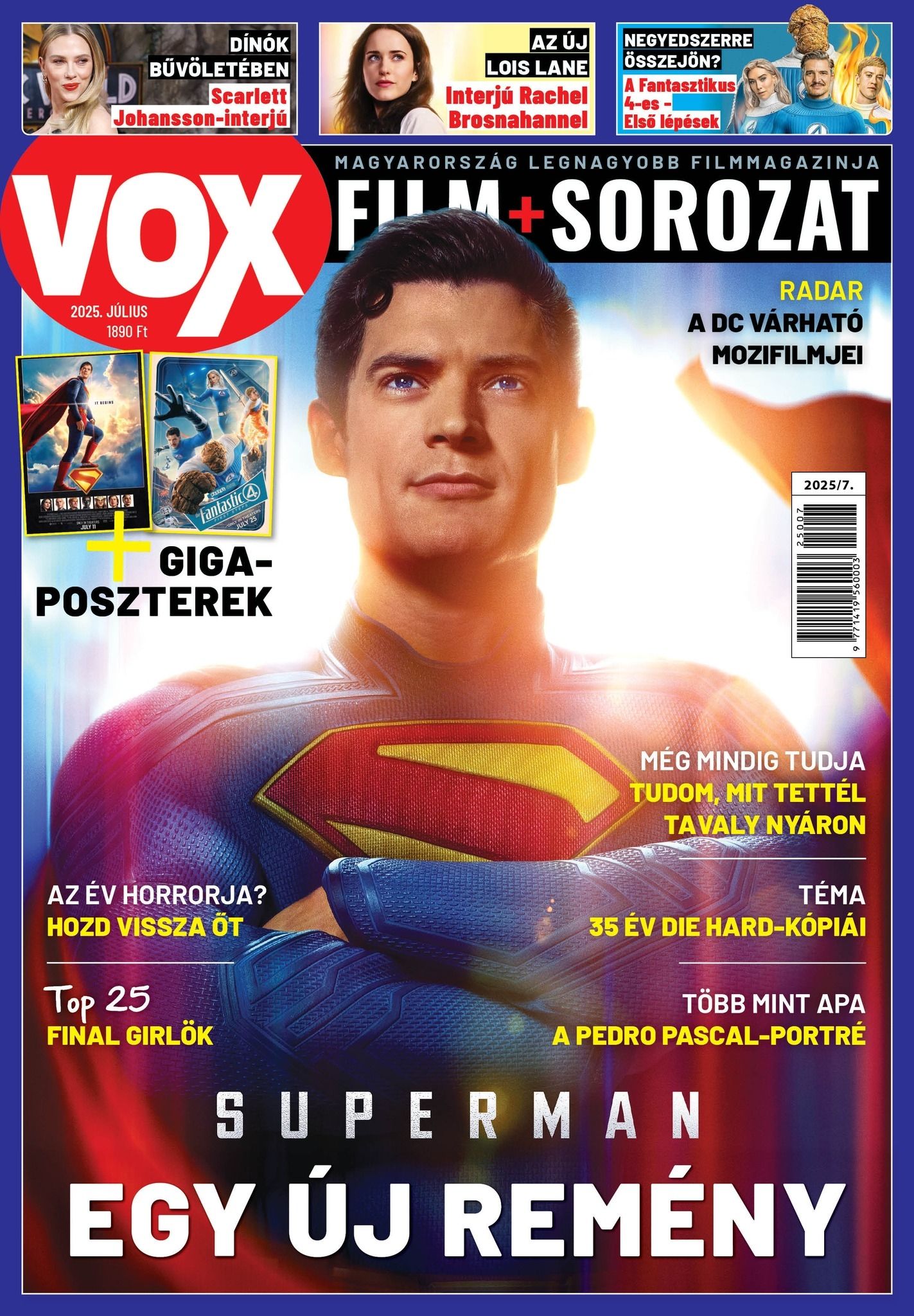 VOX (HU) magazine side cover  July 2025