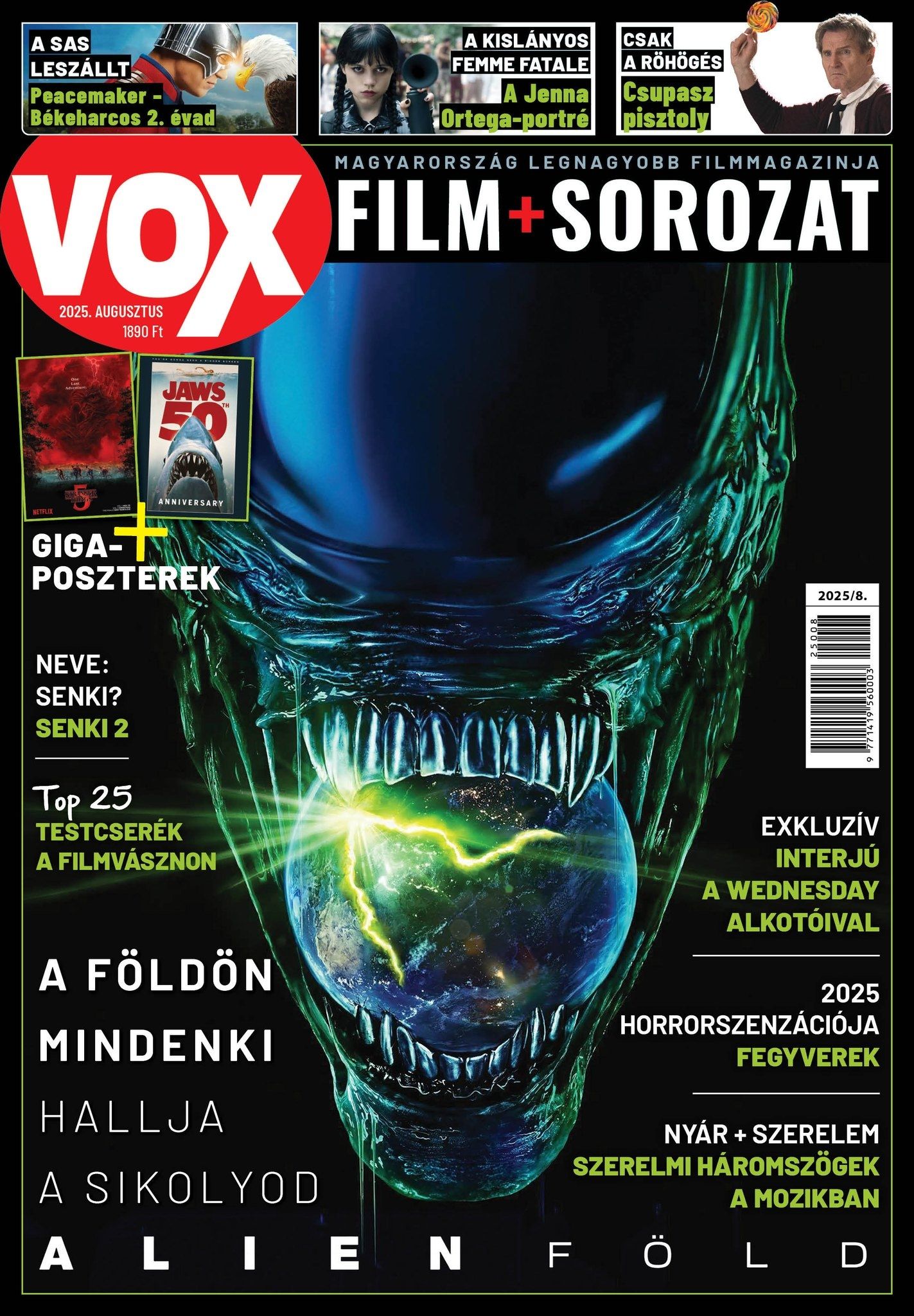 VOX (HU) magazine side cover  August 2025