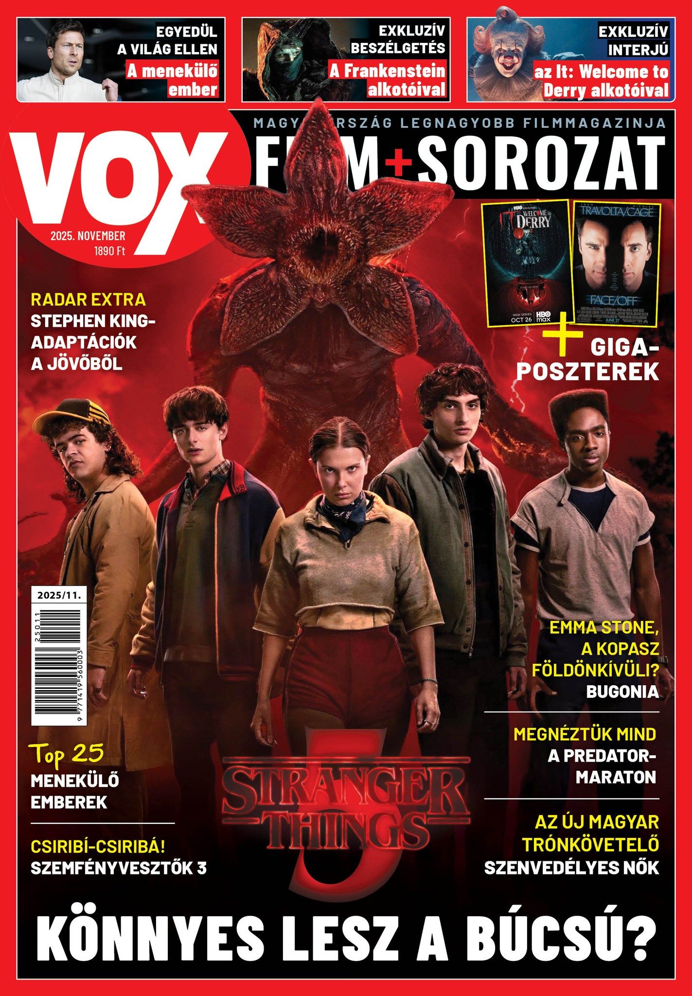VOX (HU) magazine side cover  November 2025