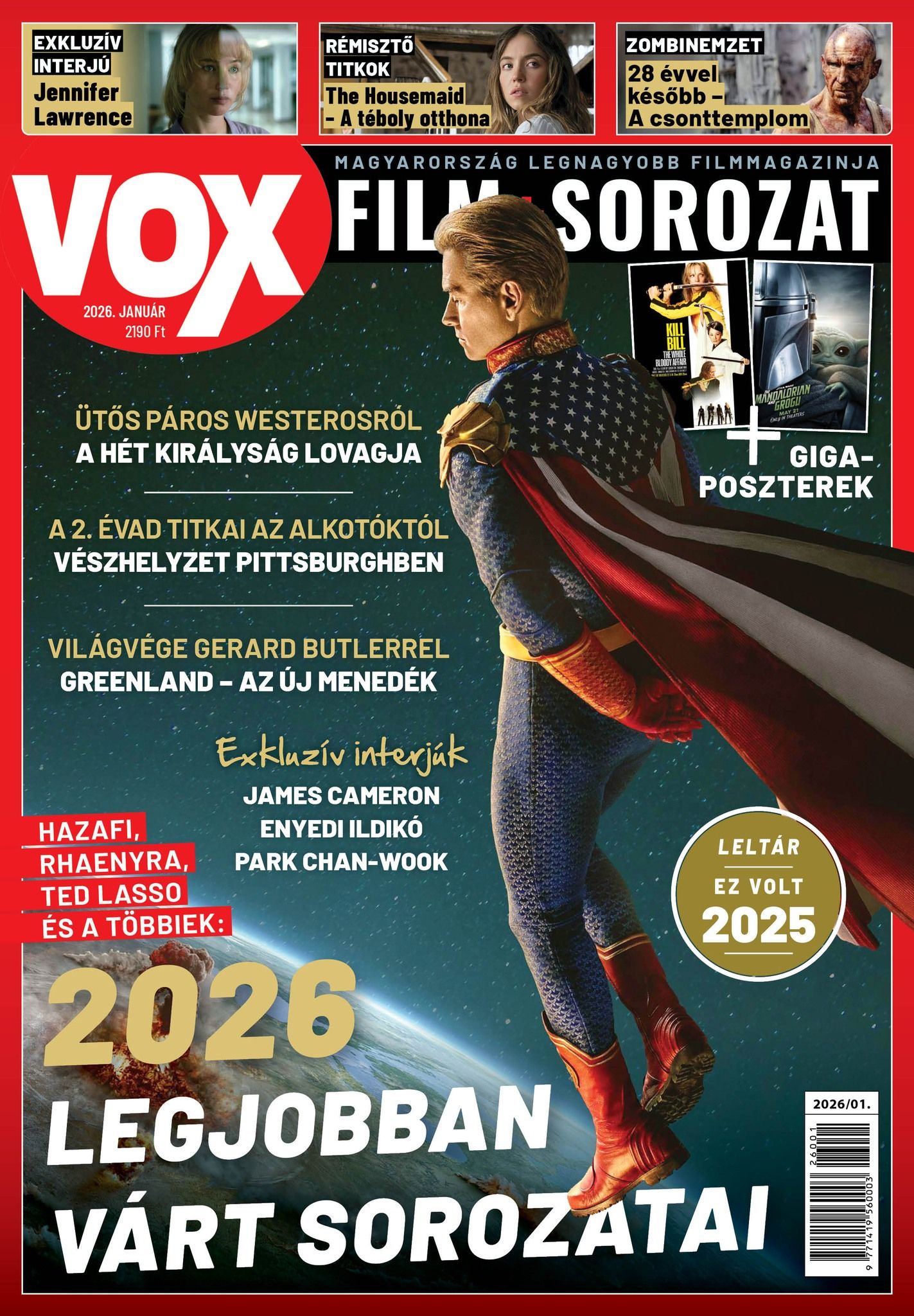 VOX (HU) magazine side cover  January 2026