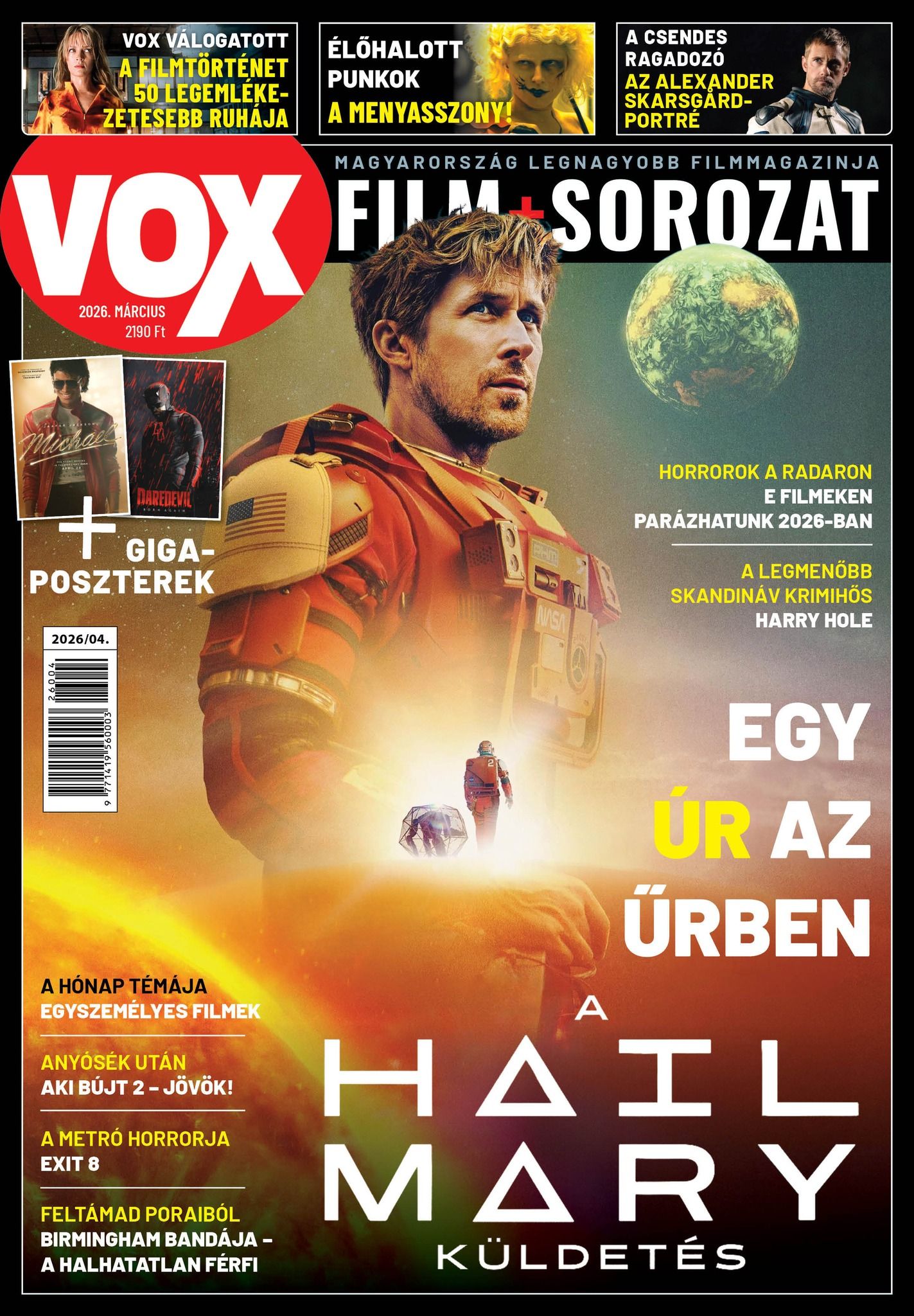 VOX (HU) magazine side cover  March 2026